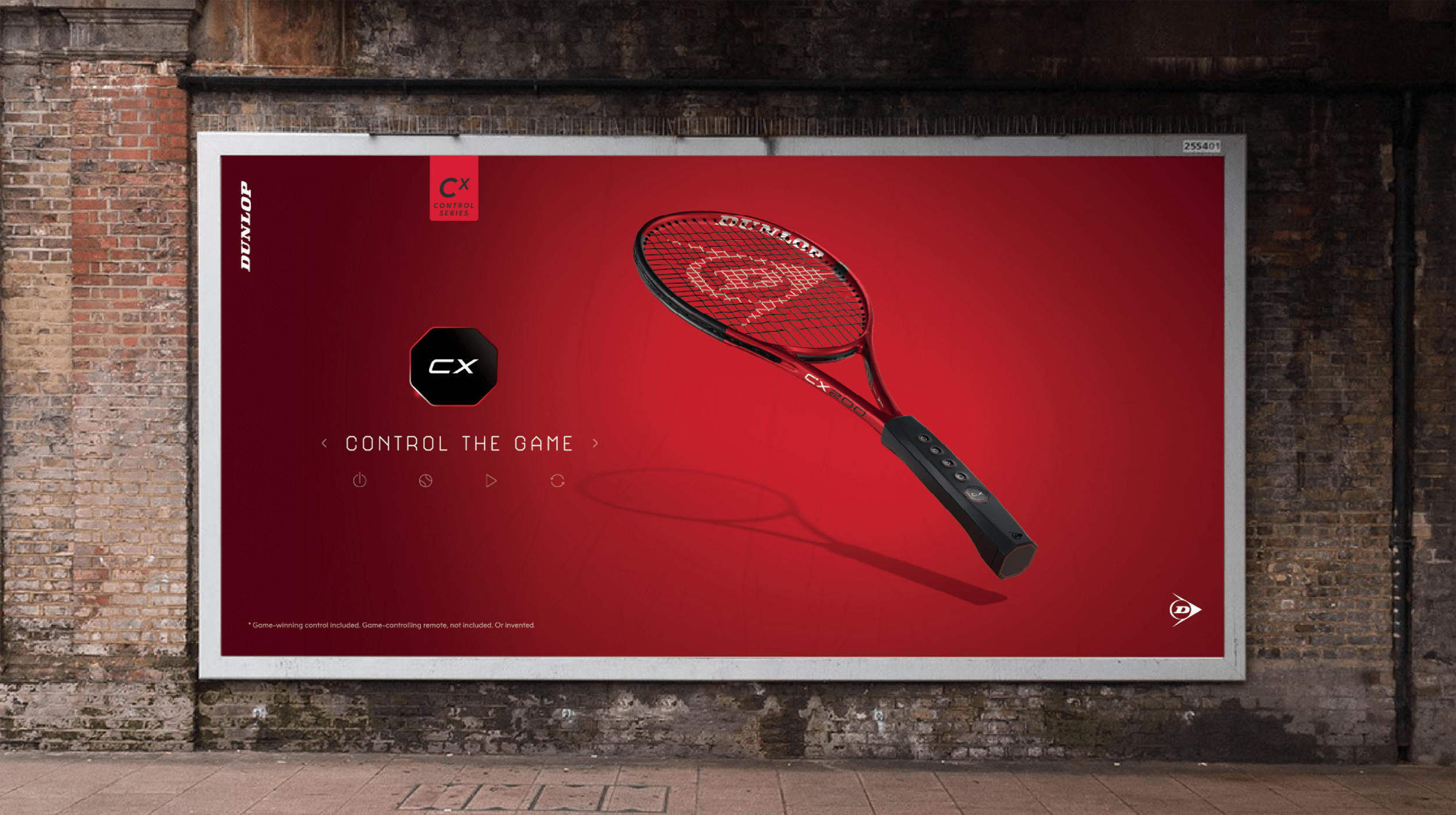 Cx campaign AD 48 sheet on billboard